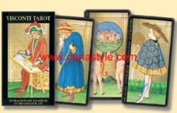 Луксозни Карти Таро -  Златно таро на Висконти - Golden Visconti Tarot 
