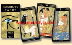 Луксозни Карти Таро -  Златно таро на Нефертари - Golden Nefertari s Tarot 
